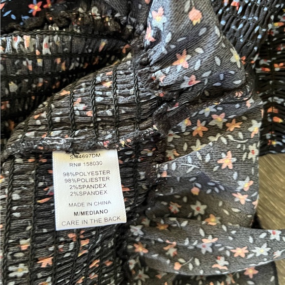 Love Tree Black and White Spotted Casual Dress size small - Picture 6 of 7